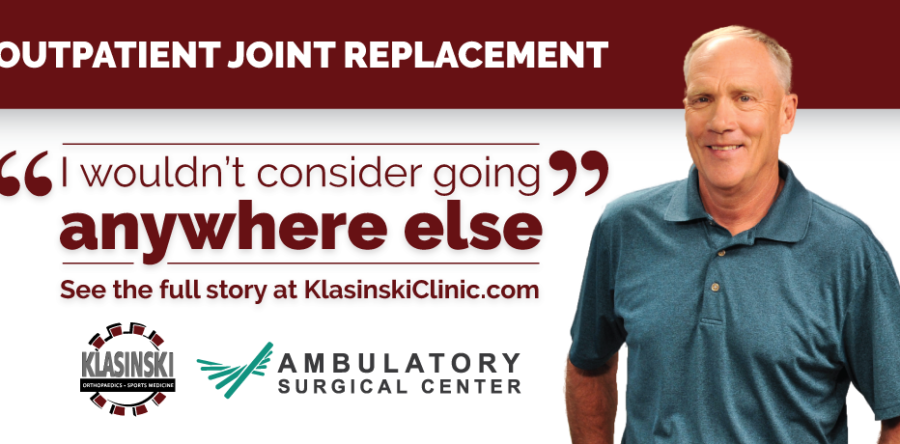 OUTPATIENT JOINT REPLACEMENT
